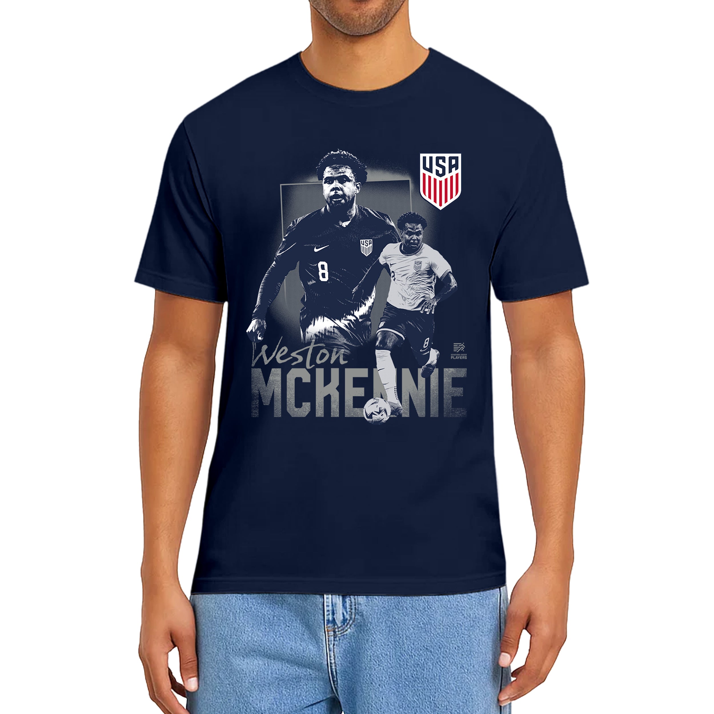 Men National Team Weston Navy Shirt Model