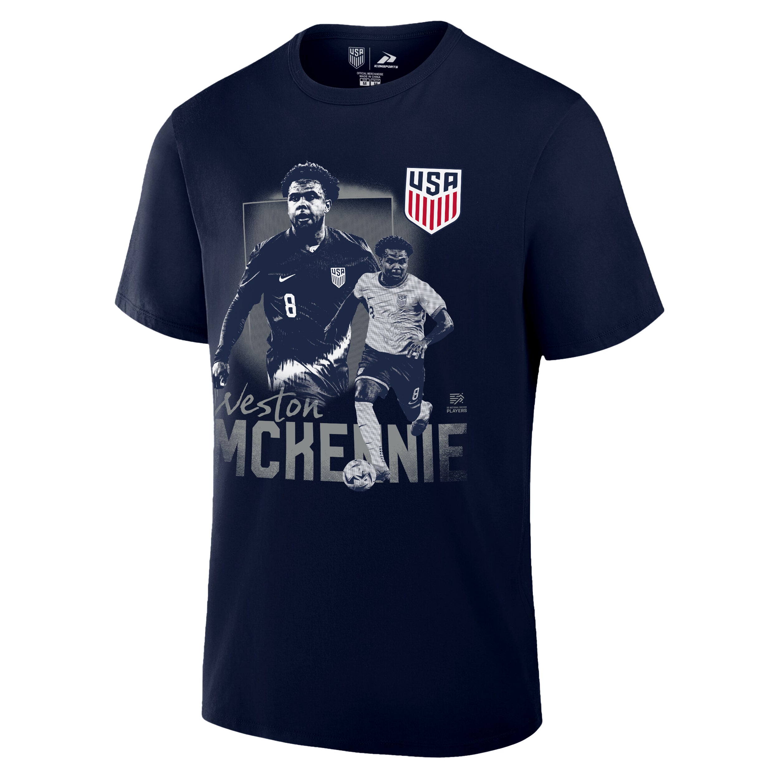 Men National Team Weston Navy Shirt Front