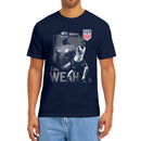 US Men's National Soccer Team Timothy Weah T-Shirt - USM754CT-WH
