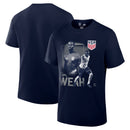 US Men's National Soccer Team Timothy Weah T-Shirt - USM754CT-WH