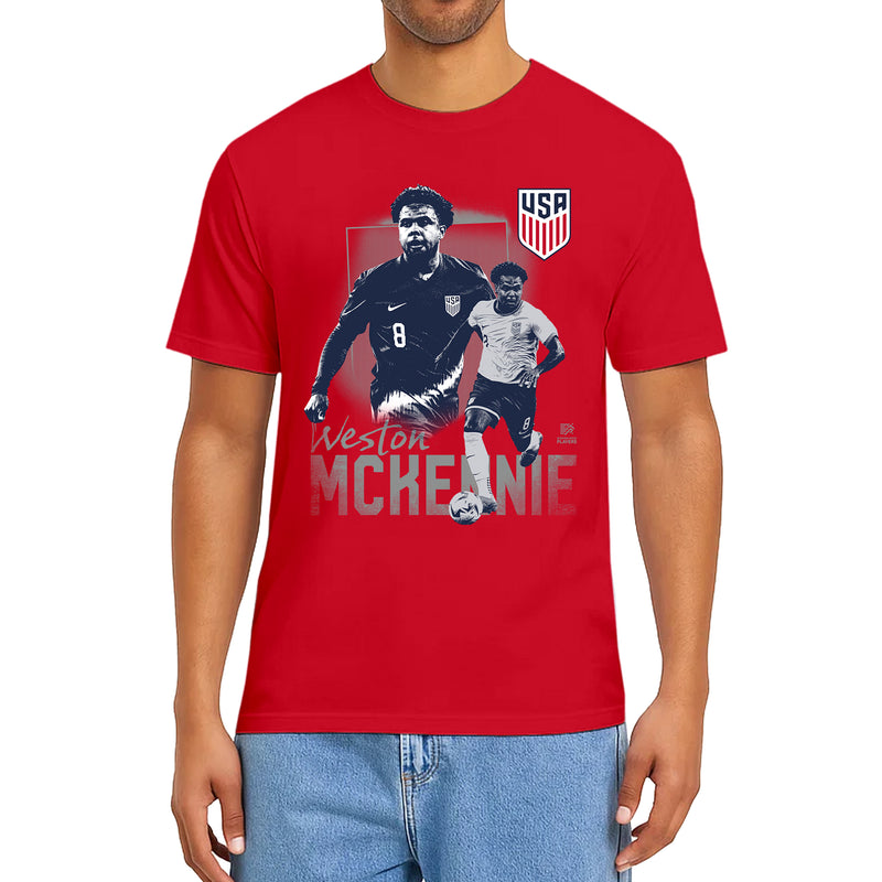 Men National Team Weston Red Shirt Model