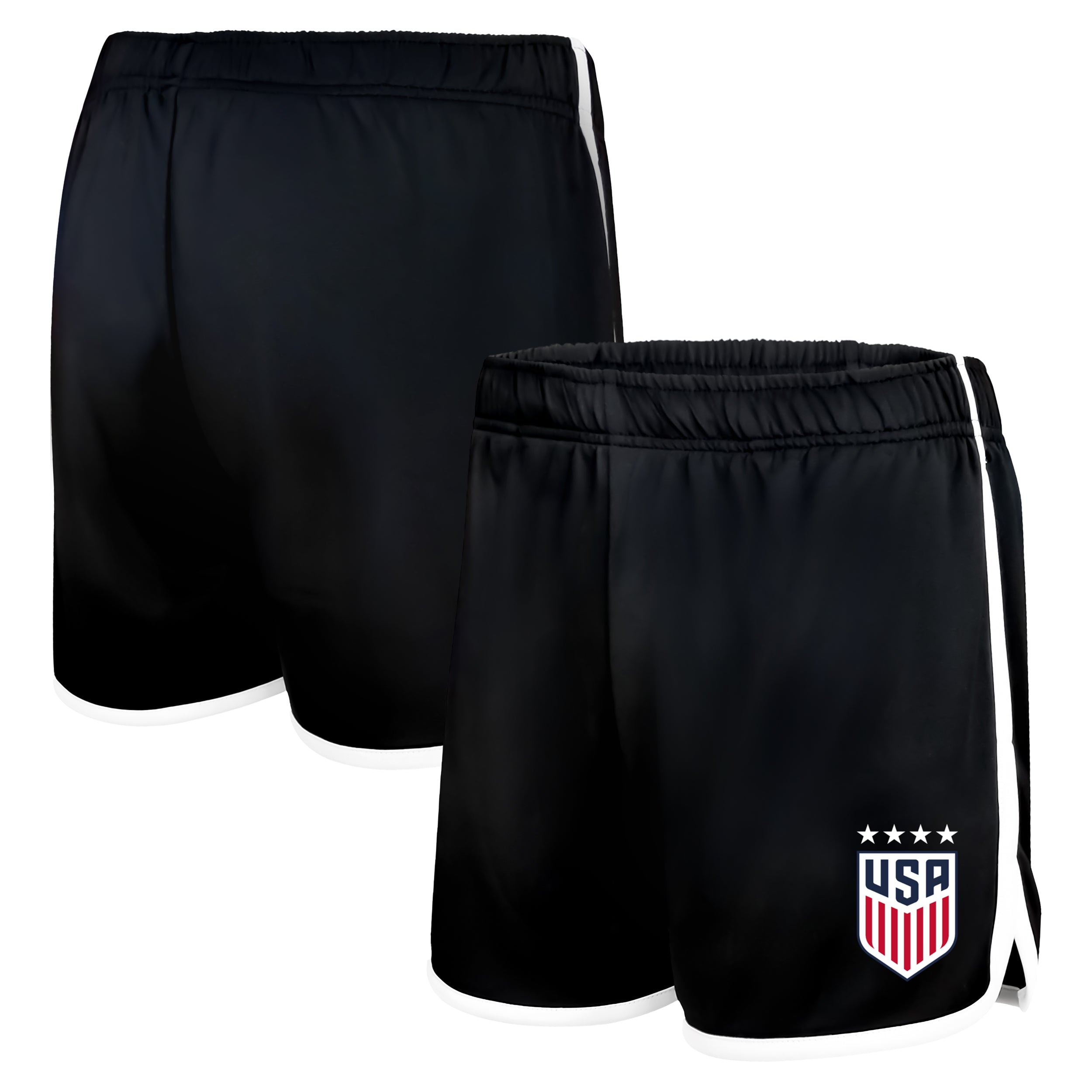 US Black Shirts Front Back