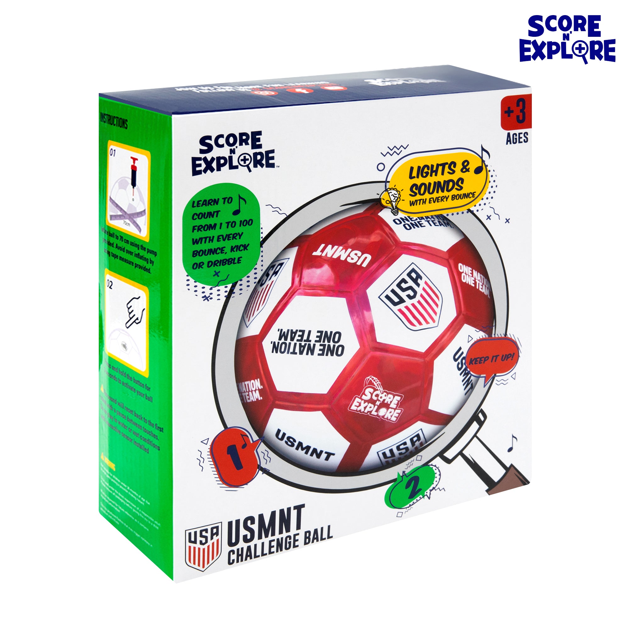 Score N' Explore + USMNT Stage 4 Interactive Ball