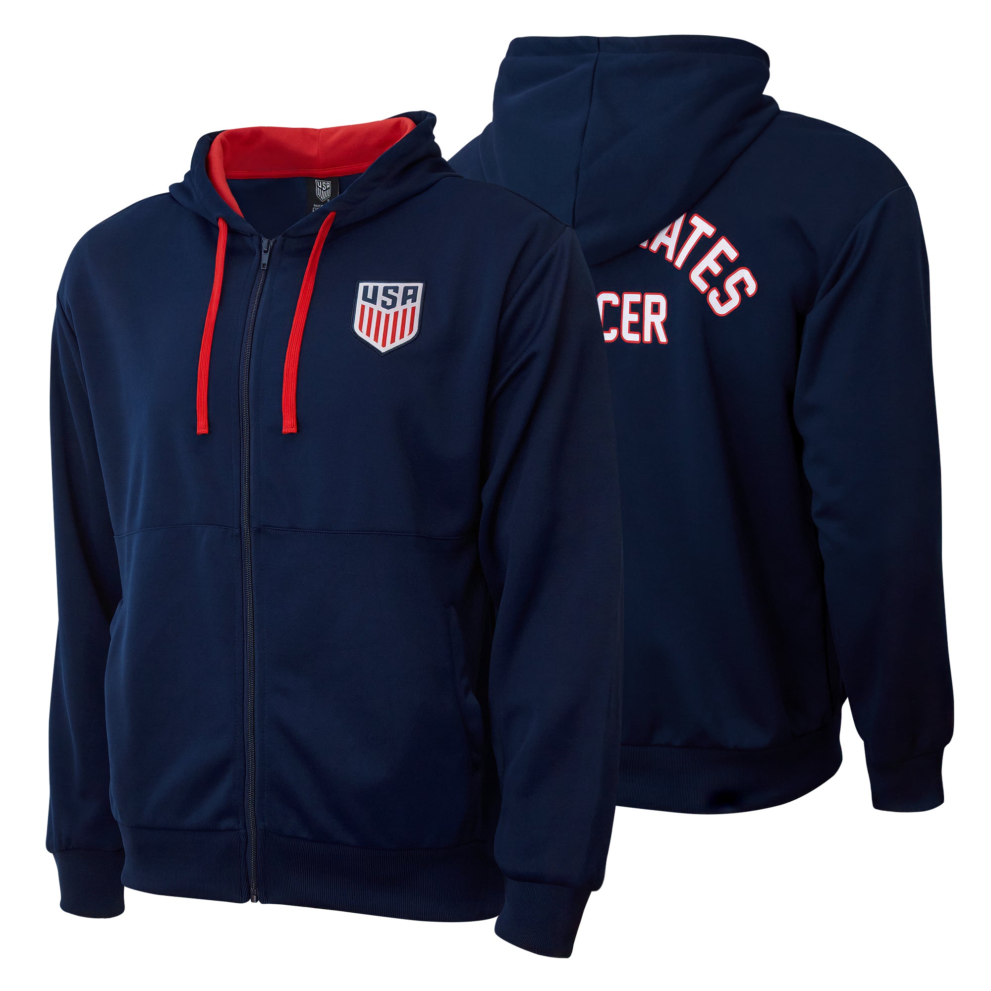 US Men's National Team  Navy Hoodie Model