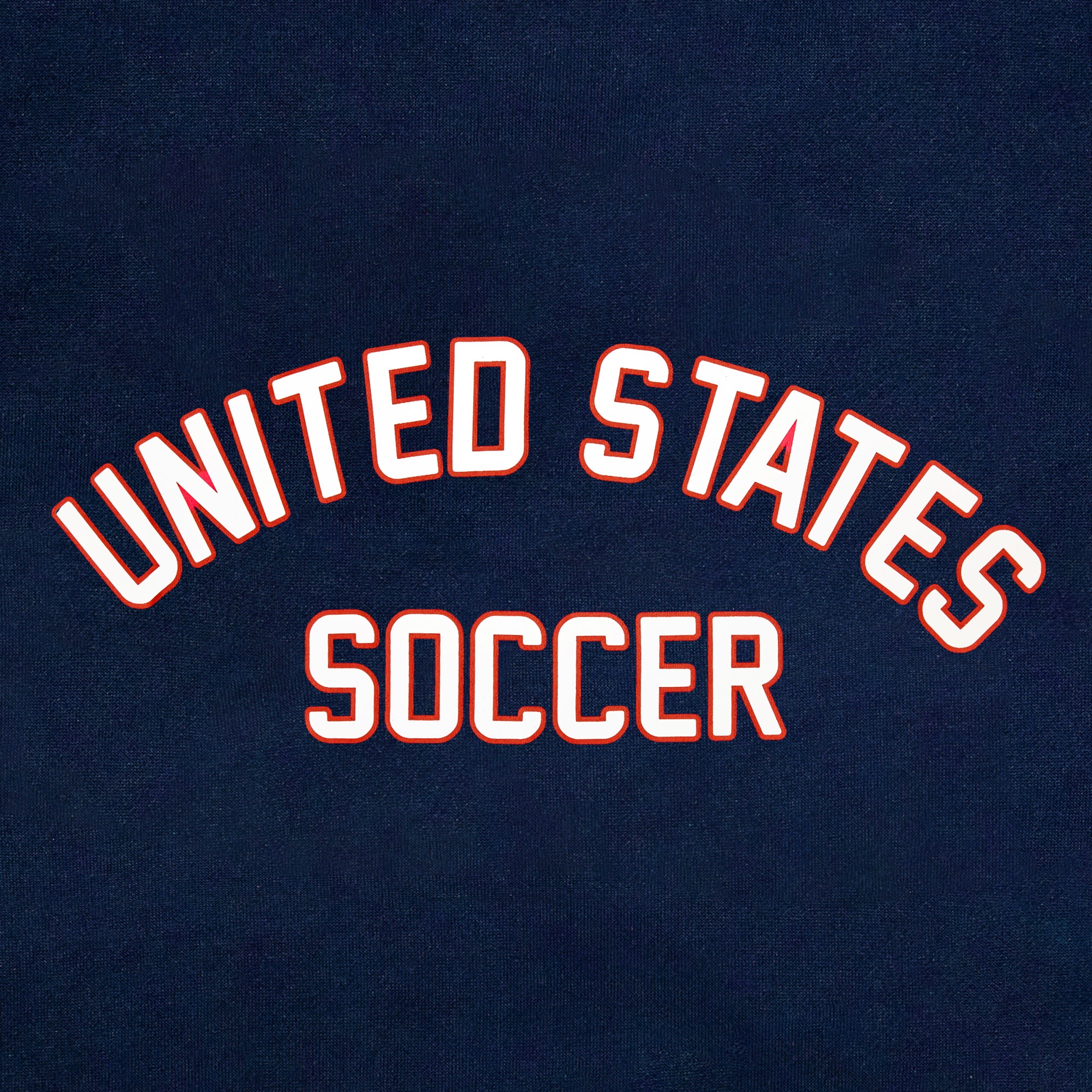 US Men's National Team  Navy Hoodie Detail
