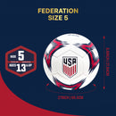 US Men's National Team Soccer Ball - USSF154BLT