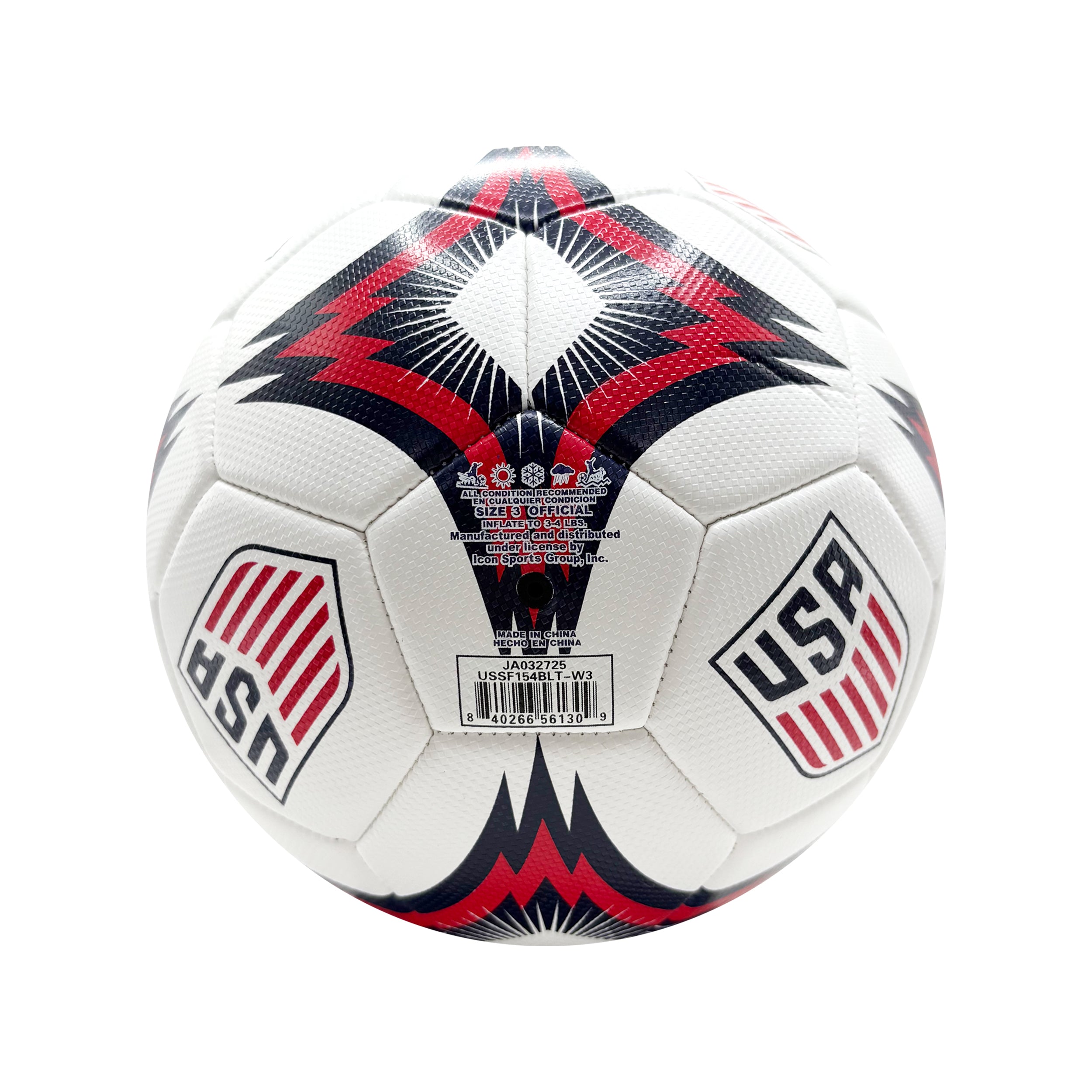 US Men's National Team Soccer Ball Side 3
