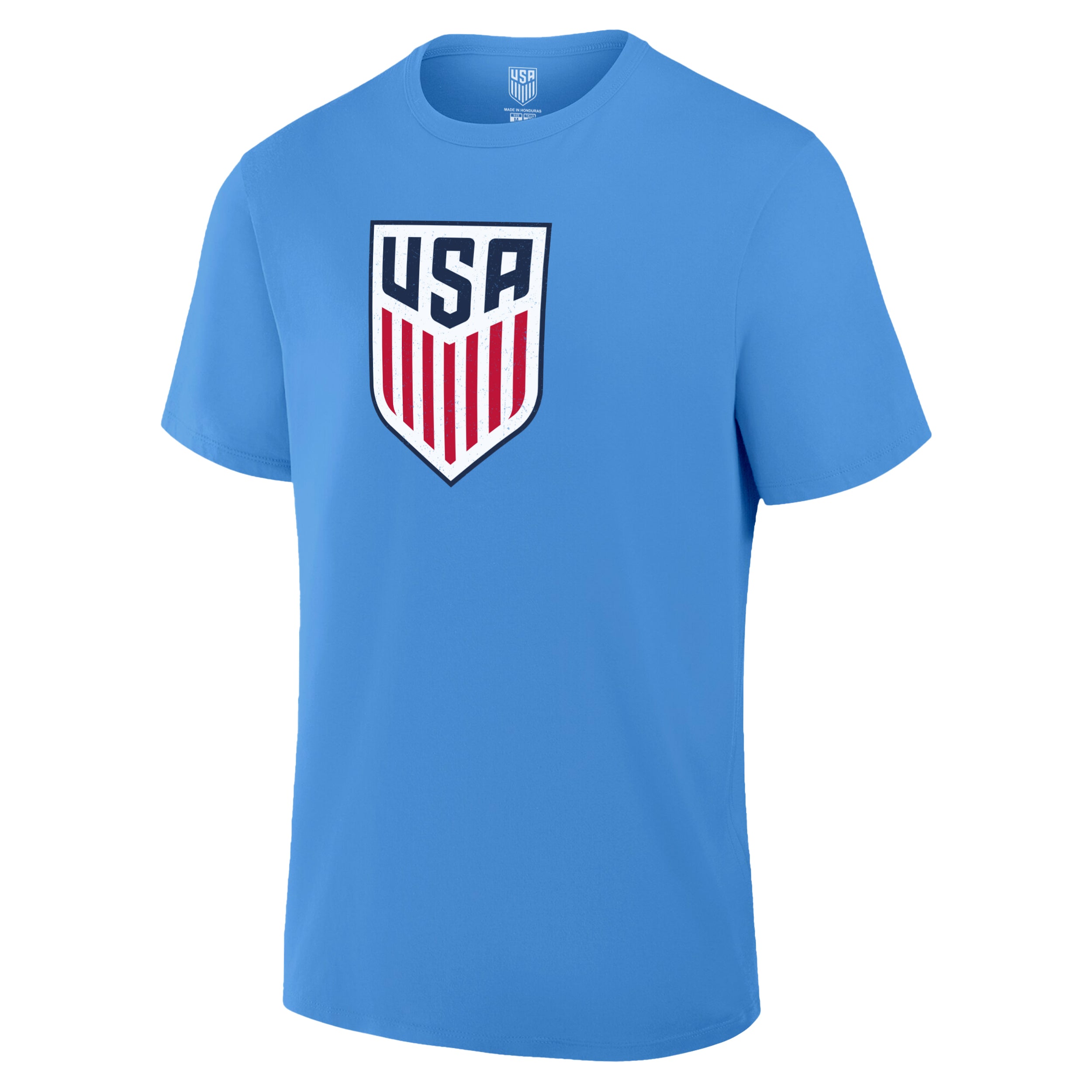 USA Unisex Tshirt Front Light Blue