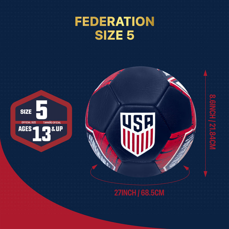 US Men's National Team Soccer Ball - USSF167BLT