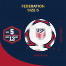 US Men National Team Led Light Soccer Ball - USSF184LBL