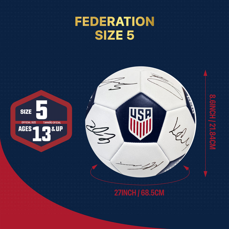 US Men's National Team Soccer Ball - USSF186BLT