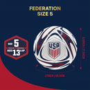 US Soccer Federation Soccer Ball - USSF188BL