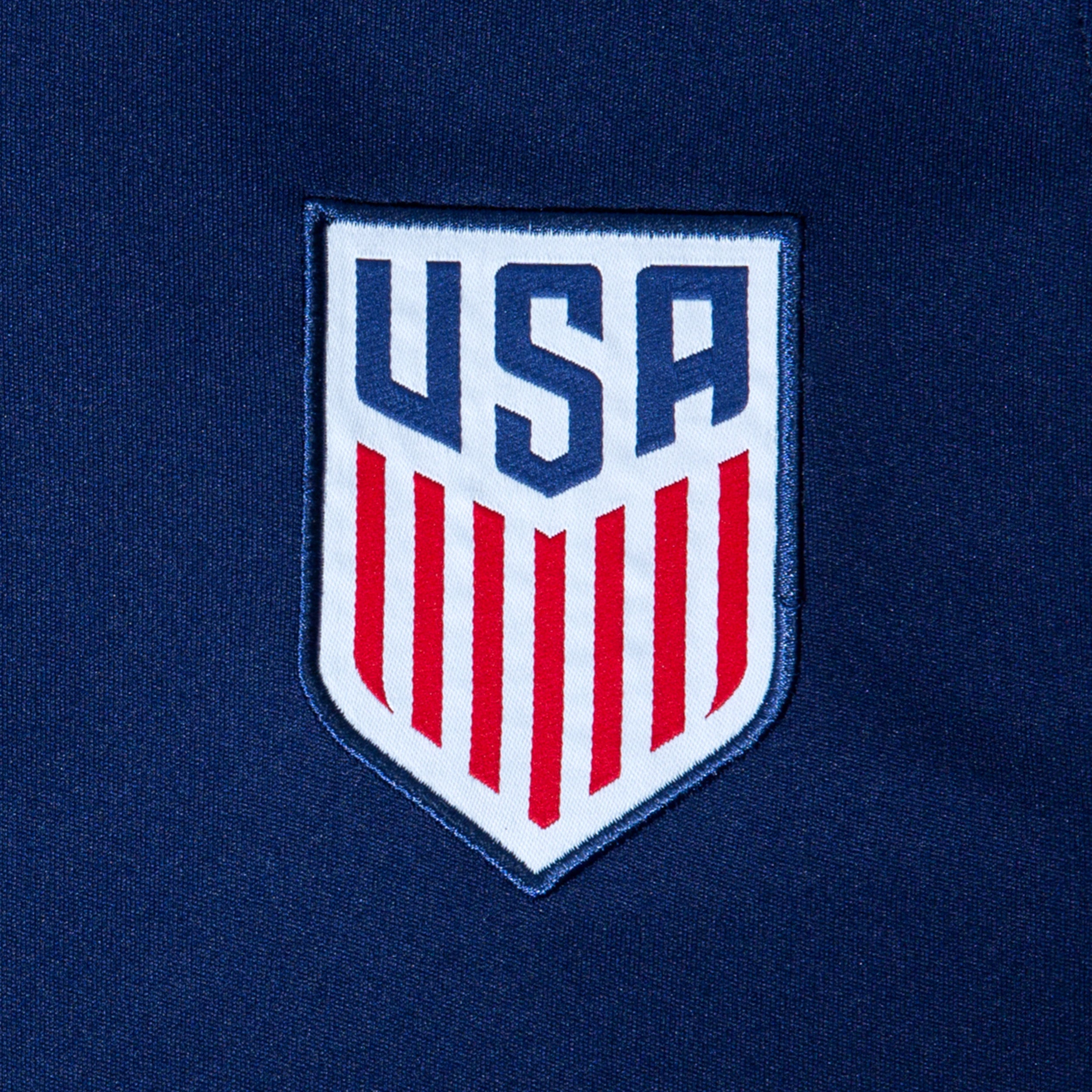 US Men's National Team Shirt Navy Detail 1