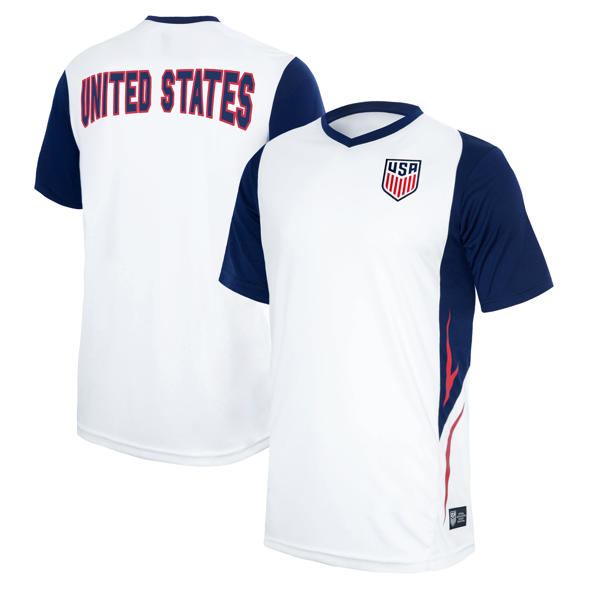 US Men's National Team Shirt Front Back