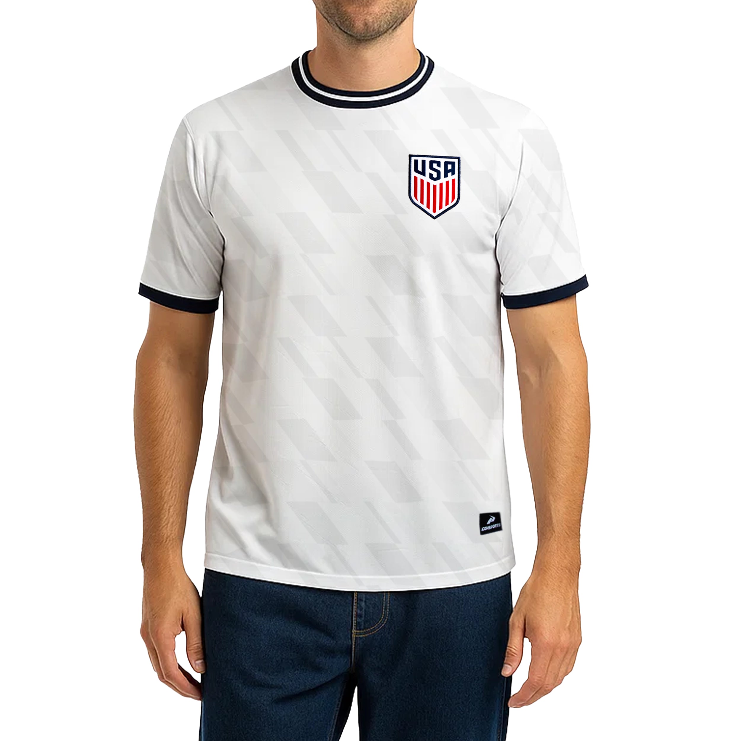 US White Shirt Model