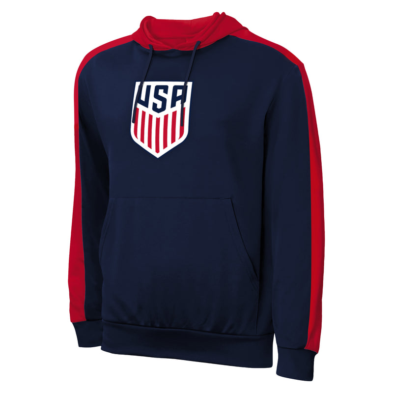 US Men's National Team  Navy Hoodie Front