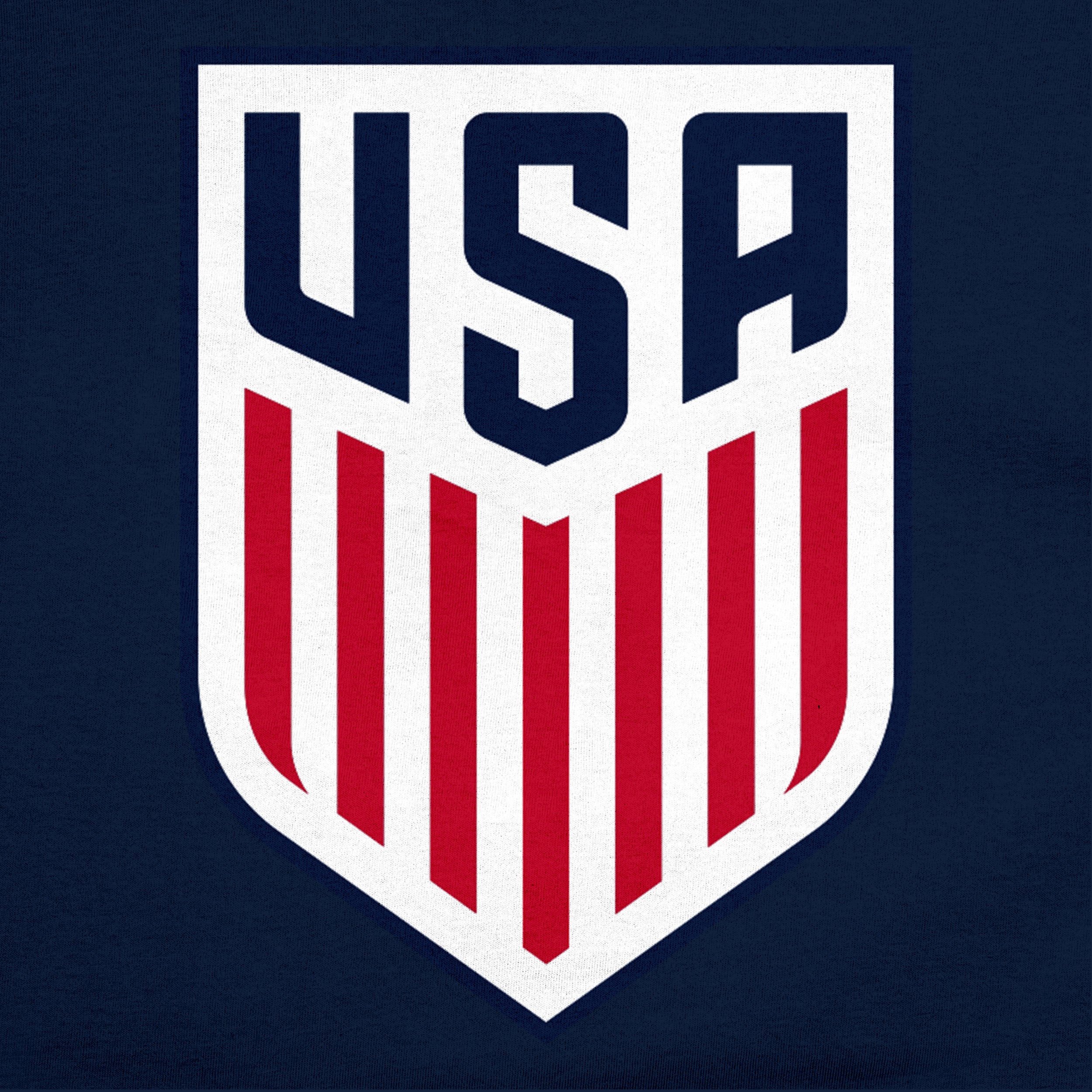 US Men's National Team  Navy Hoodie Detail