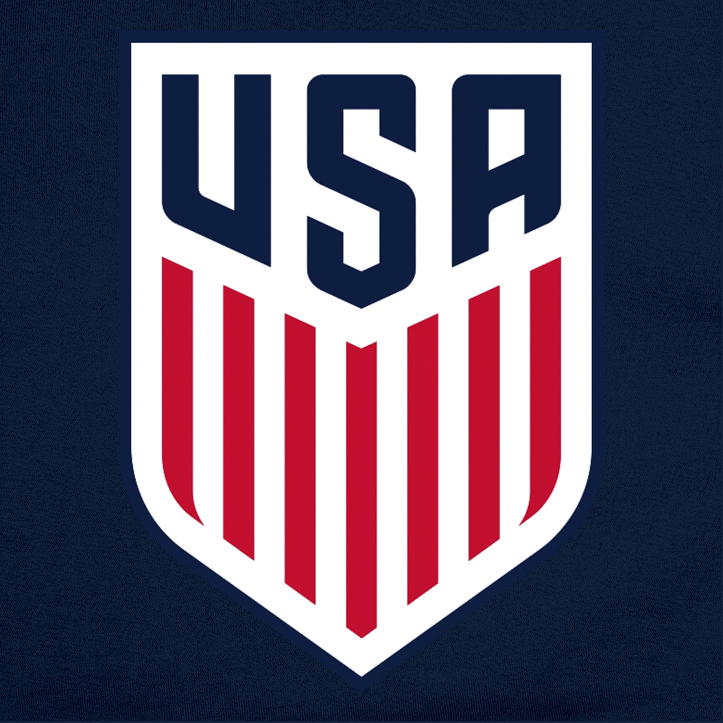 US Men's National Team  Navy Hoodie Logo