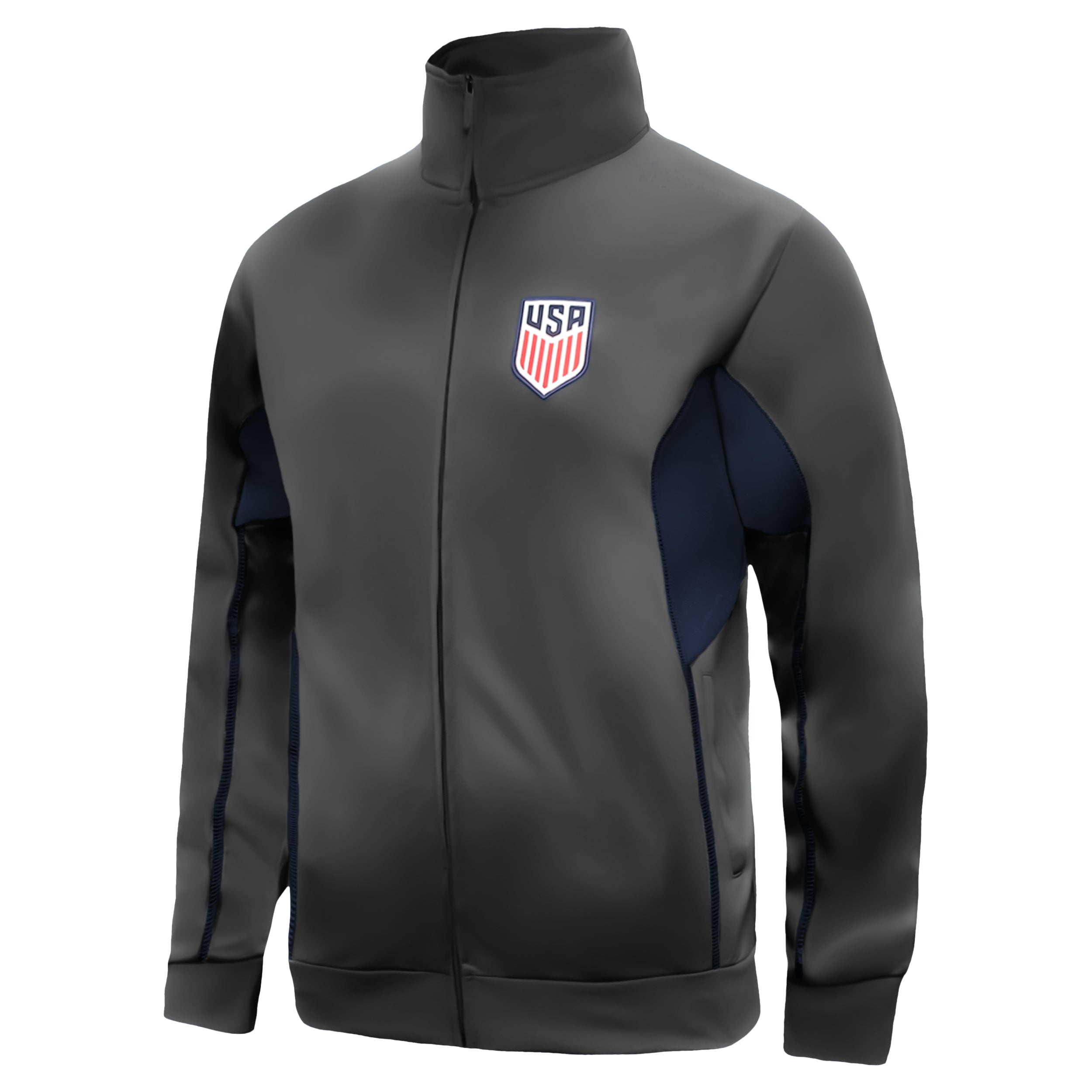 US Men's National Team Track Jacket Grey Front