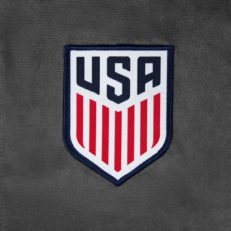 US Men's National Team Track Jacket Grey Detail 1