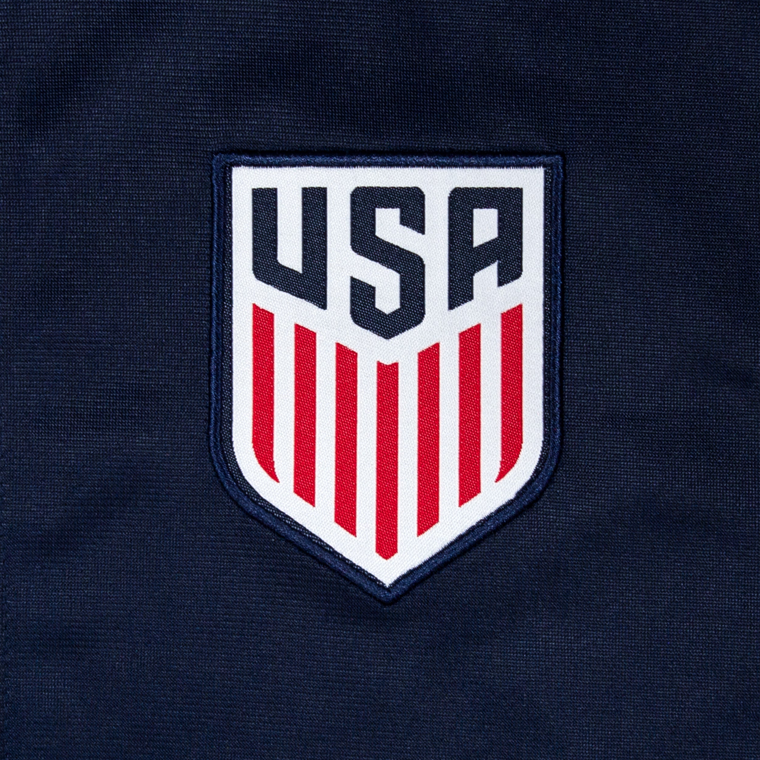 US Men's National Team Track Jacket Blue Detail 1