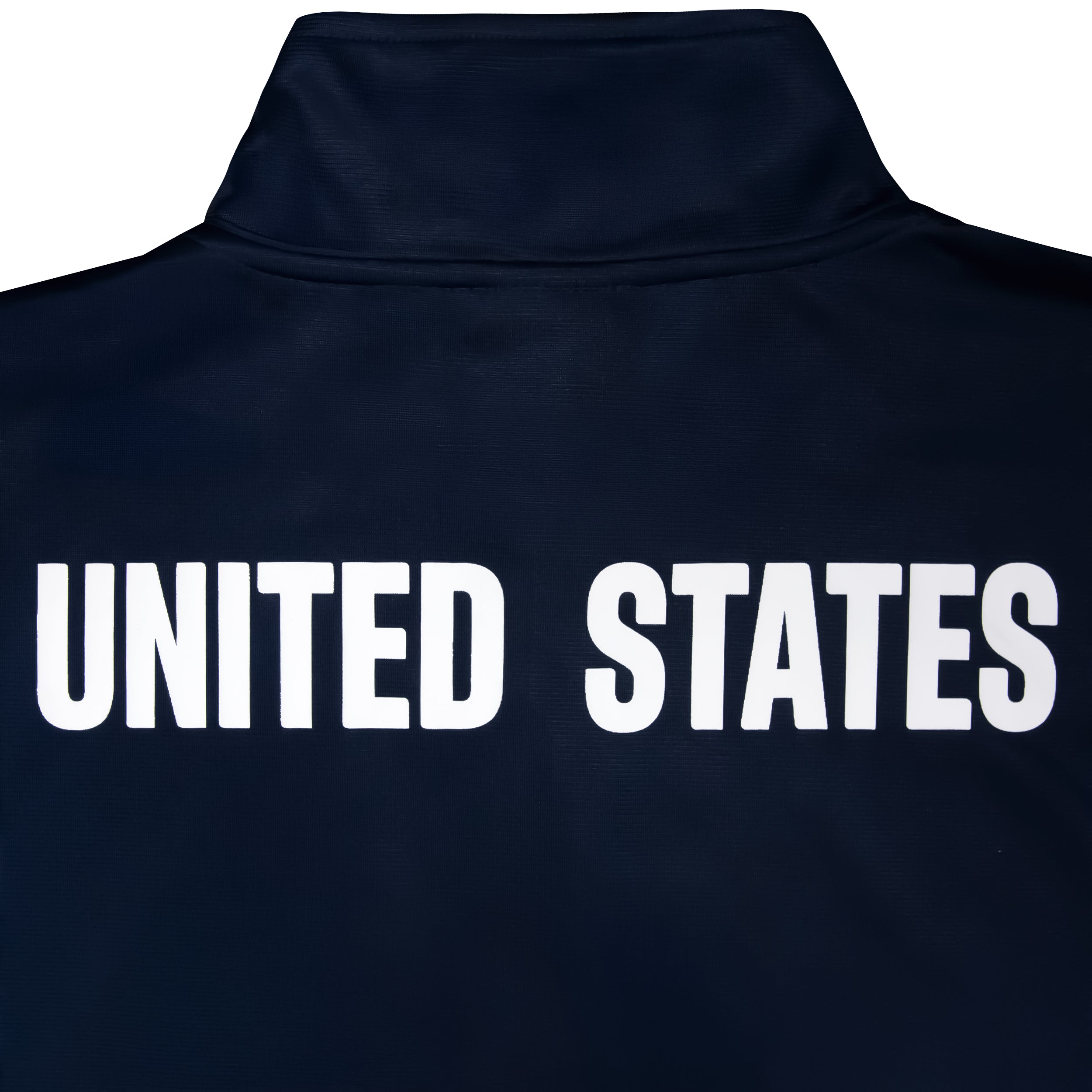 US Men's National Team Track Jacket Blue Detail 2