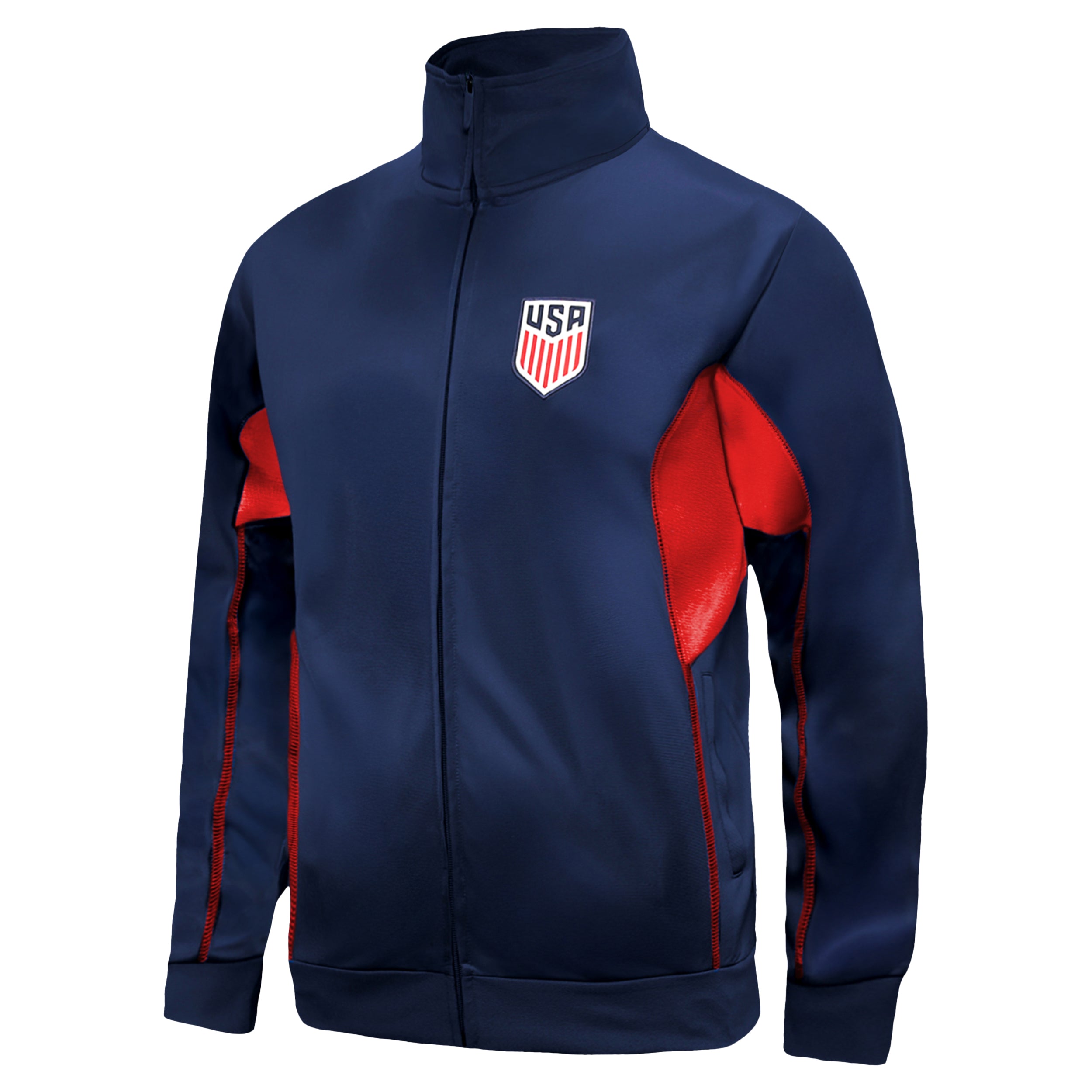 US Men's National Team Track Jacket Red Front
