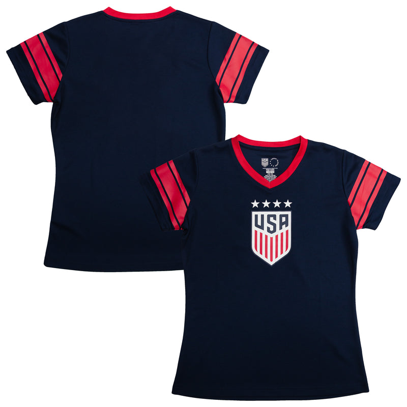 US Women's National Team Shirt Front Back