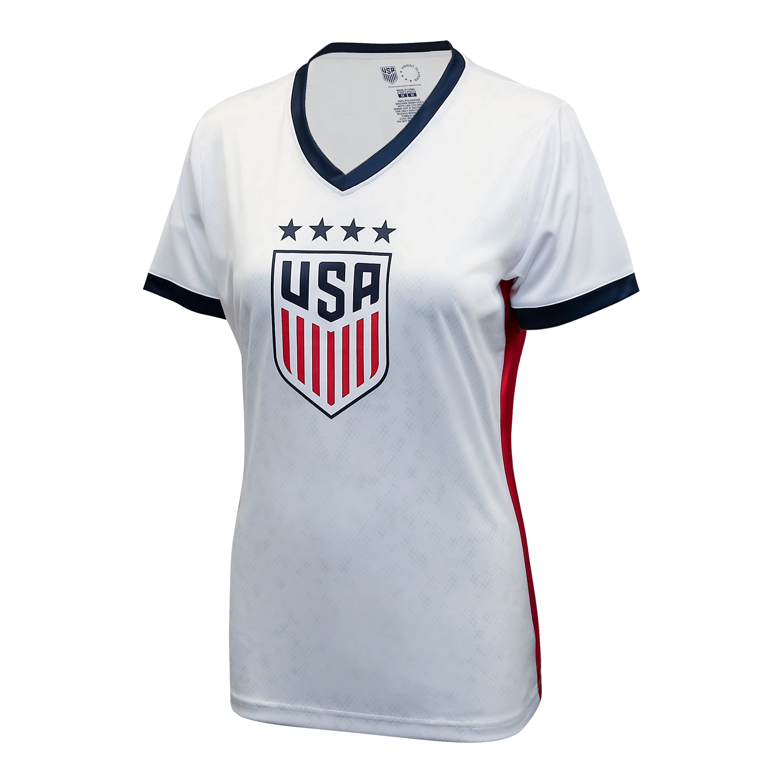 White US Women National Team Shirt Front Adult