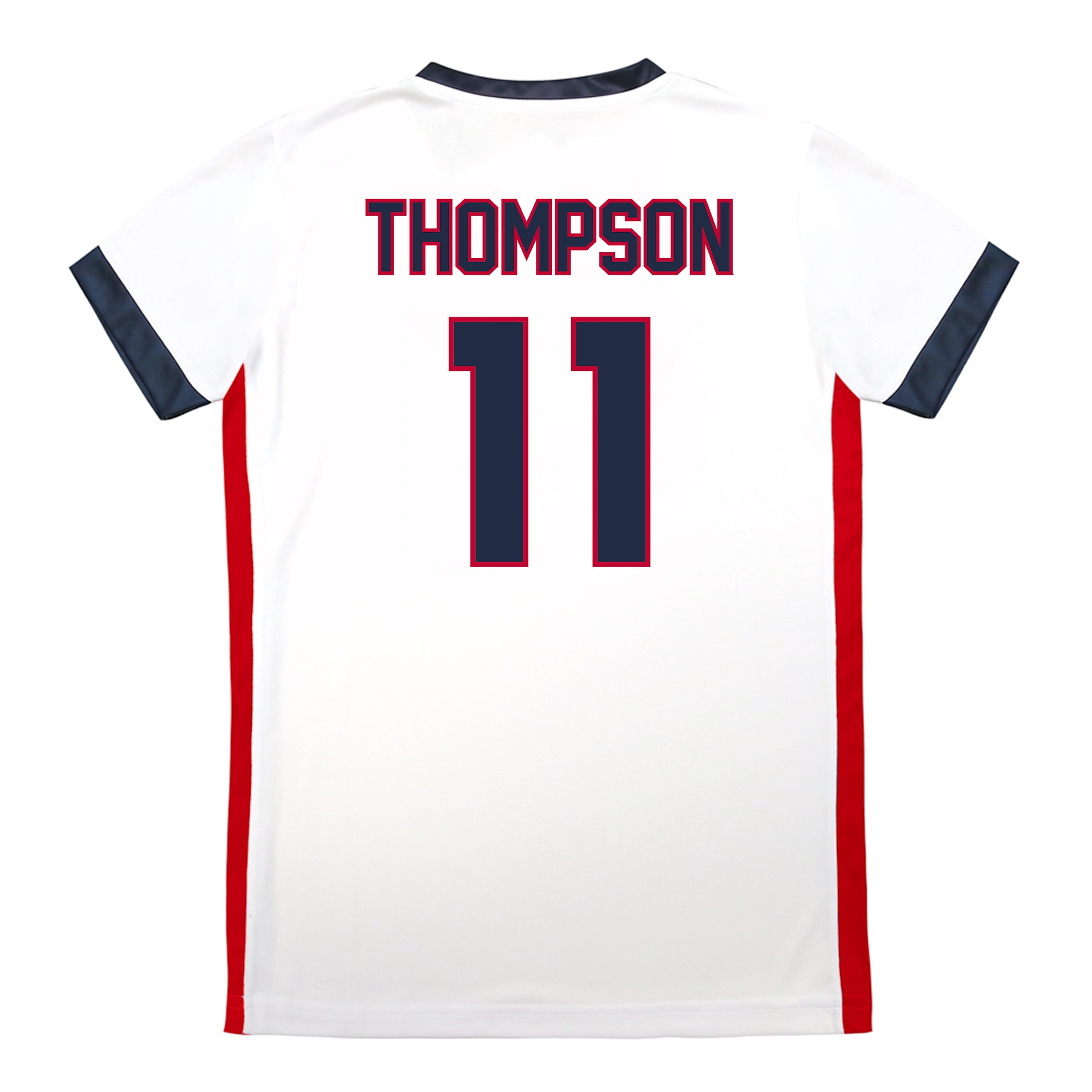 White US Women National Team Shirt Back Youth