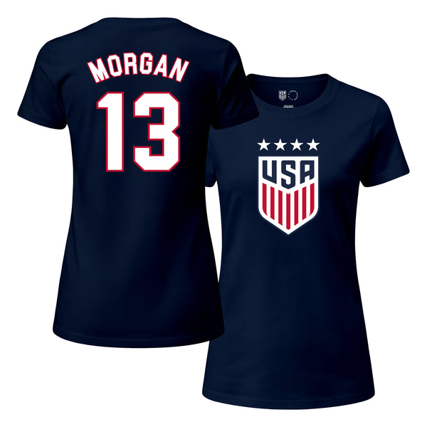 US Women's National Team Alex Morgan Cotton T-Shirt - WNT67WCT-MOR