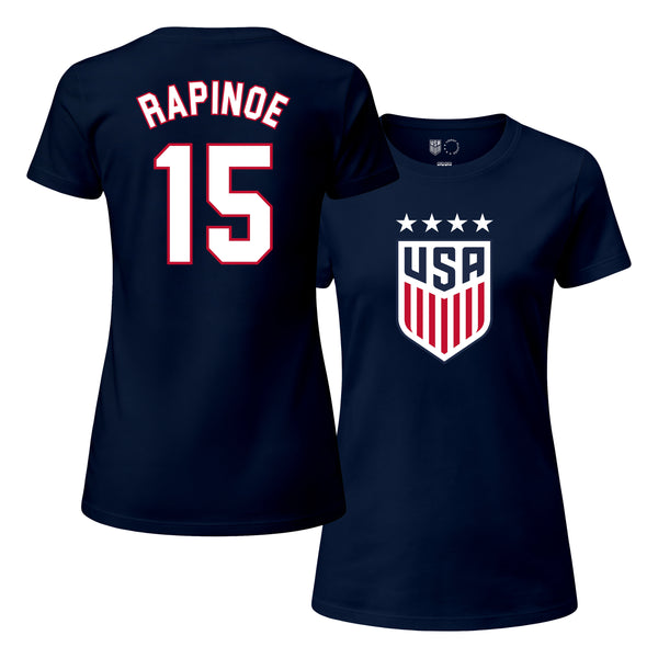 US Women's National Team Megan Rapione Cotton T-Shirt - WNT67WCT-RAP