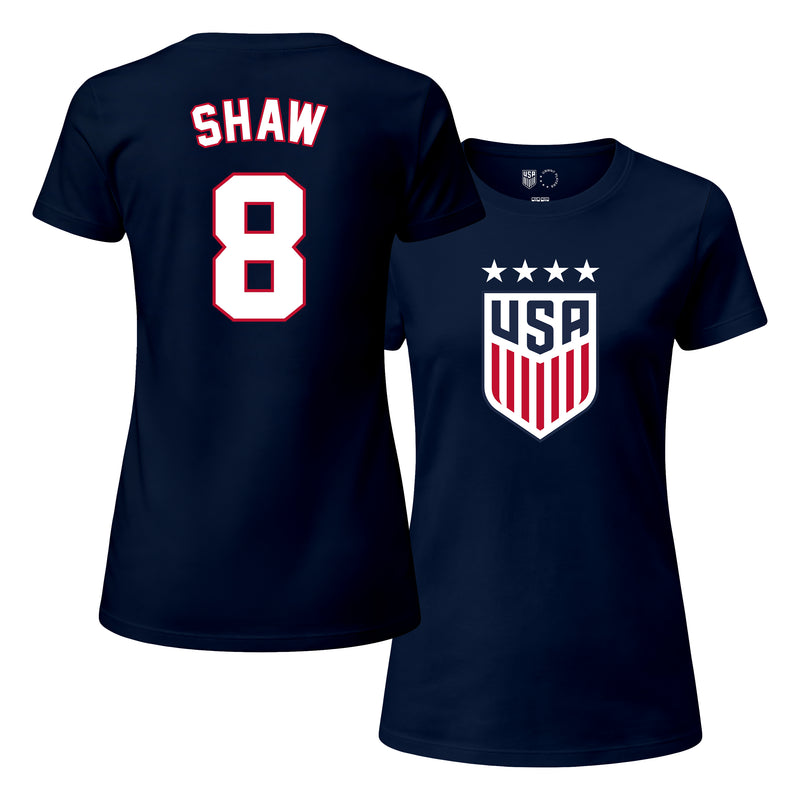 US Women's National Team Jaedyn Shaw Cotton T-Shirt - WNT67WCT-SHAW