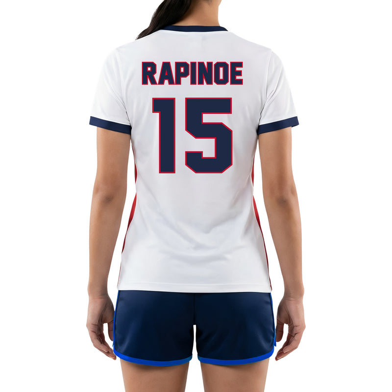 white/red jersey