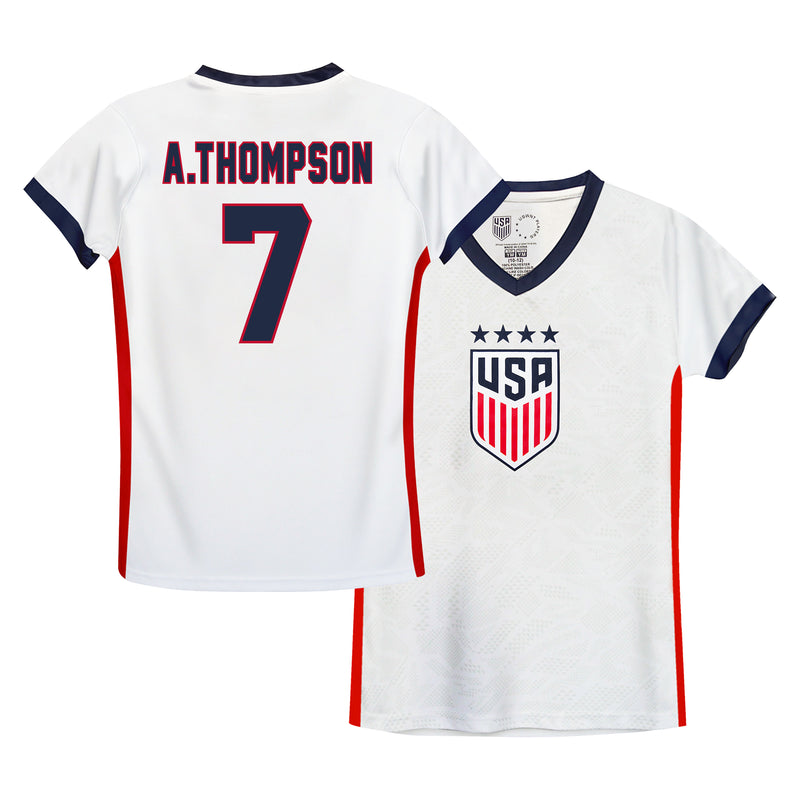 US Women's National Team Alyssa Thompson Game Day Shirt-  WNT81GD-WR2-THO-2