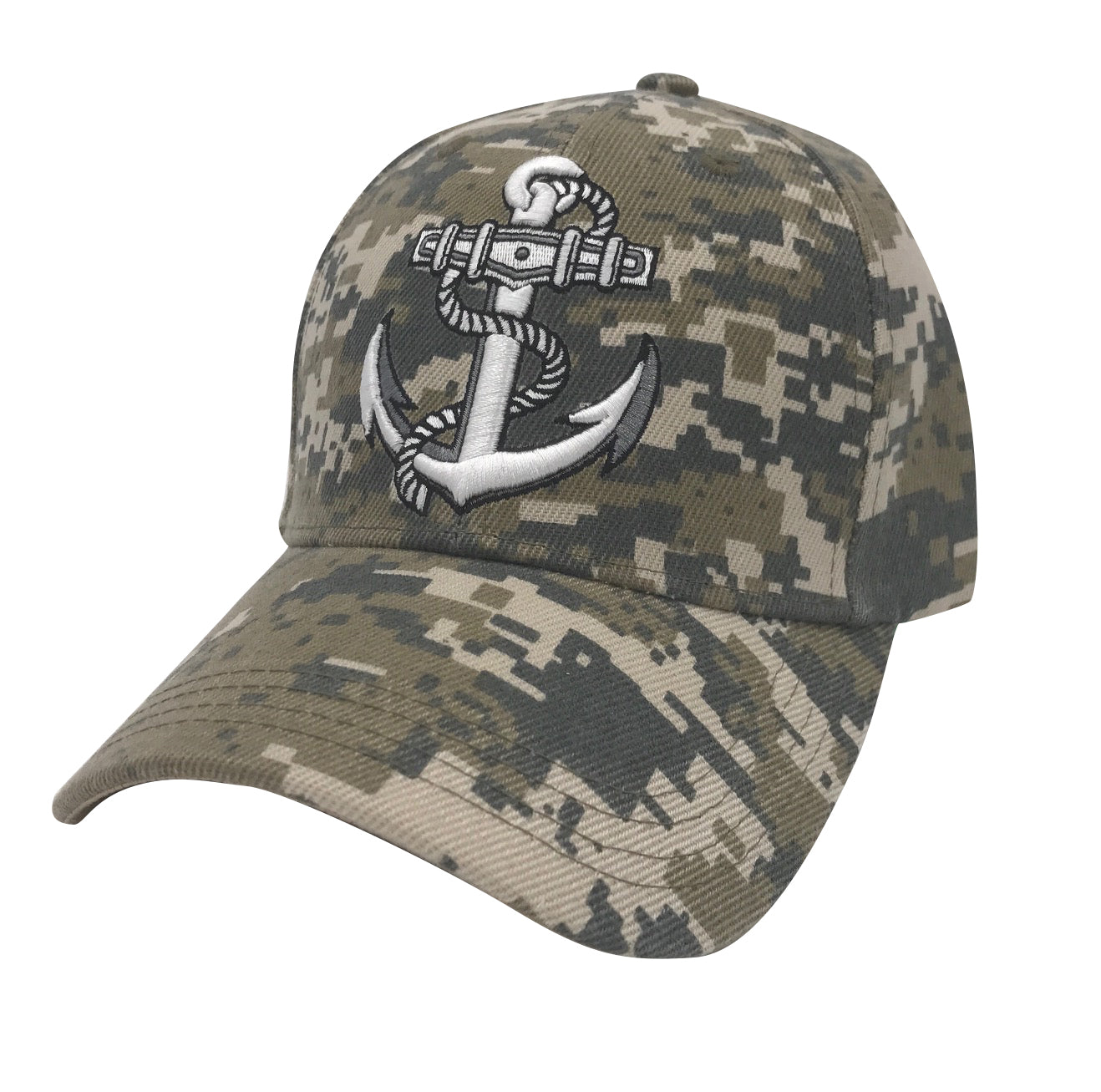 U.S. Navy Logo Acrylic Cap - Digital Camo by Icon Sports