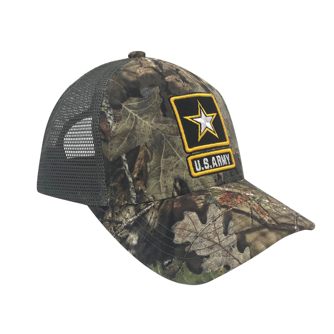 U.S. Army x Mossy Oak Break-Up Country Trucker Cap by Icon Sports