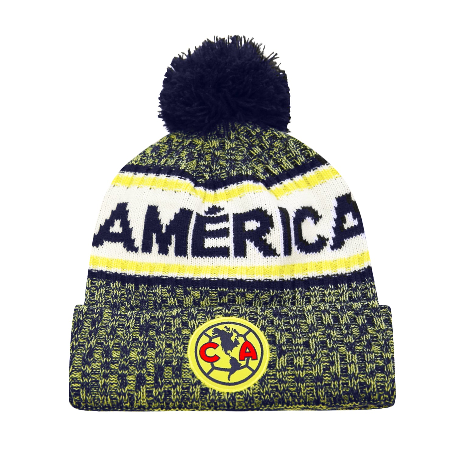 Club Am??rica Youth Pom Pom Beanie by Icon Sports