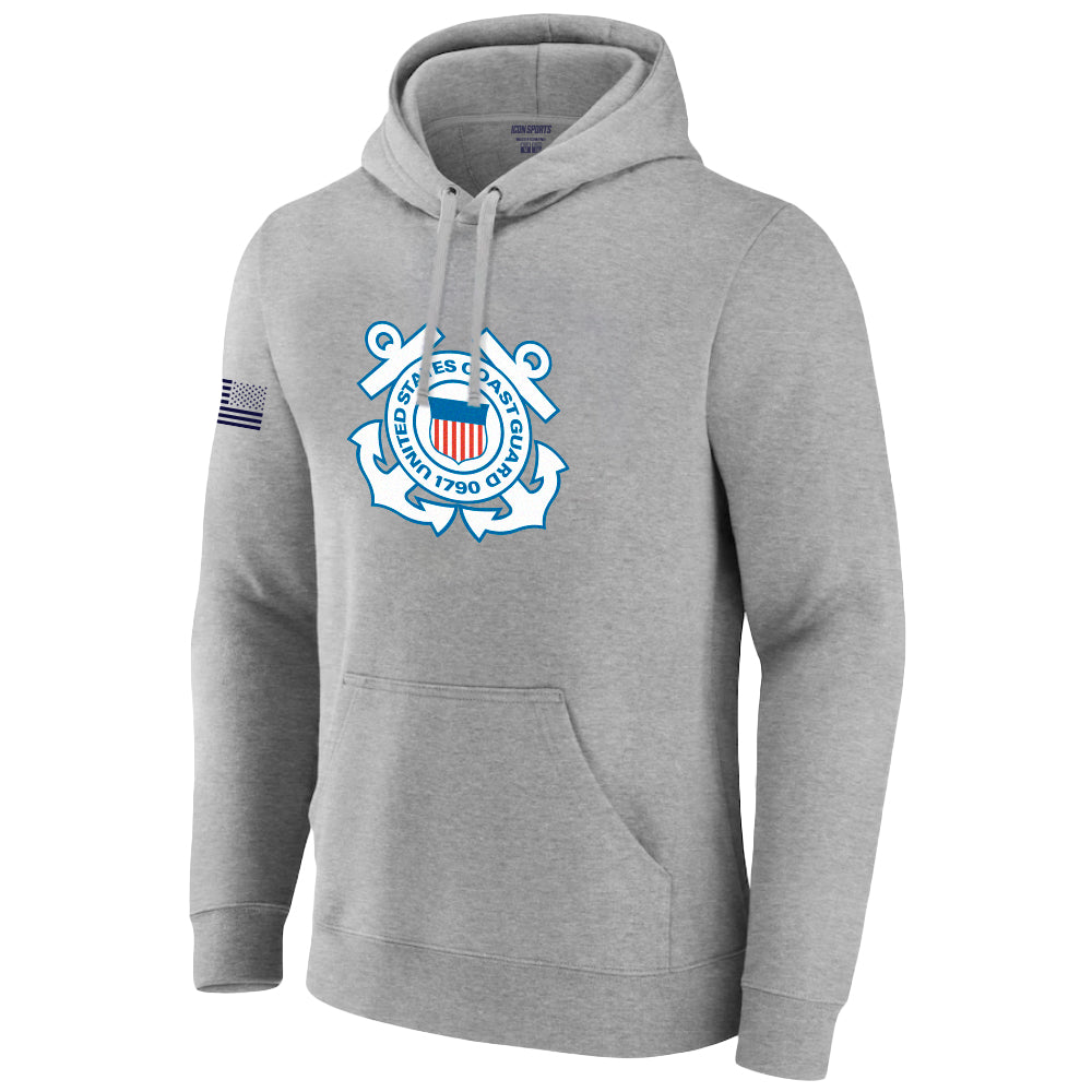 U.S. Coast Guard Adult Logo Pullover Hoodie