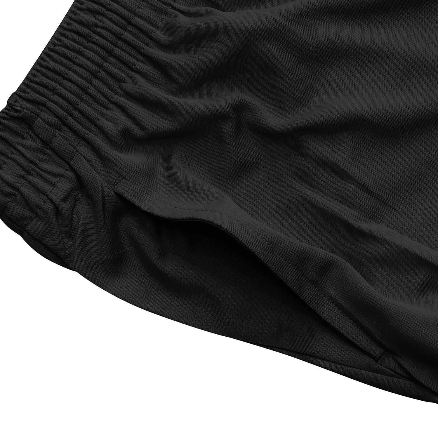 FC Barcelona Youth Reflective Athletic Soccer Shorts in Black by Icon Sports