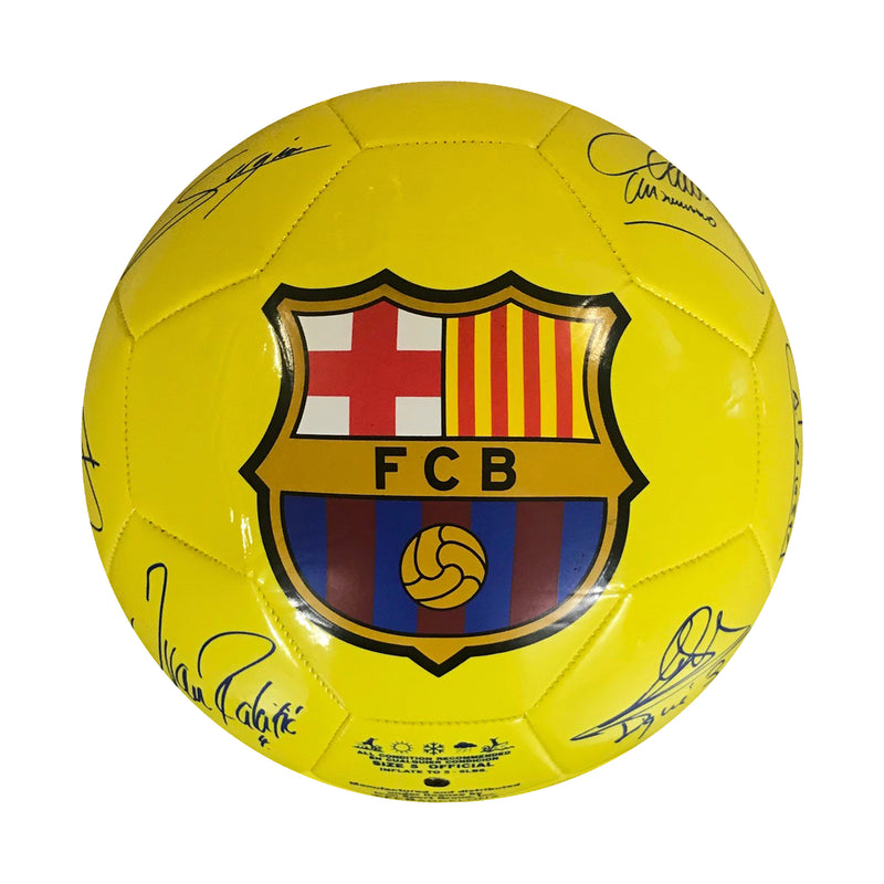 FC Barcelona Player Signature Size 5 Soccer Ball by Icon Sports