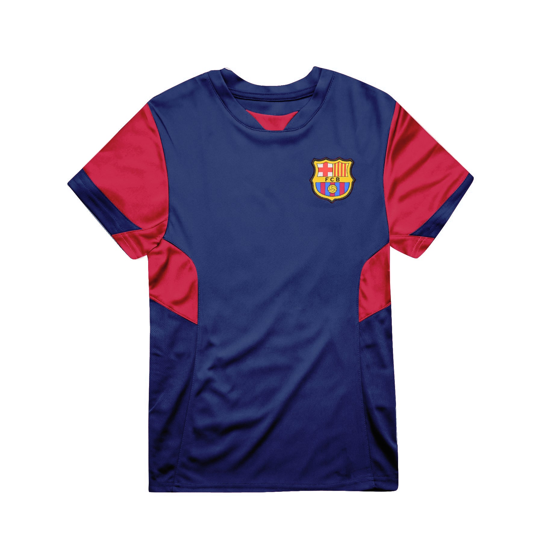 FC Barcelona Youth Game Day Striker Shirt - Navy by Icon Sports