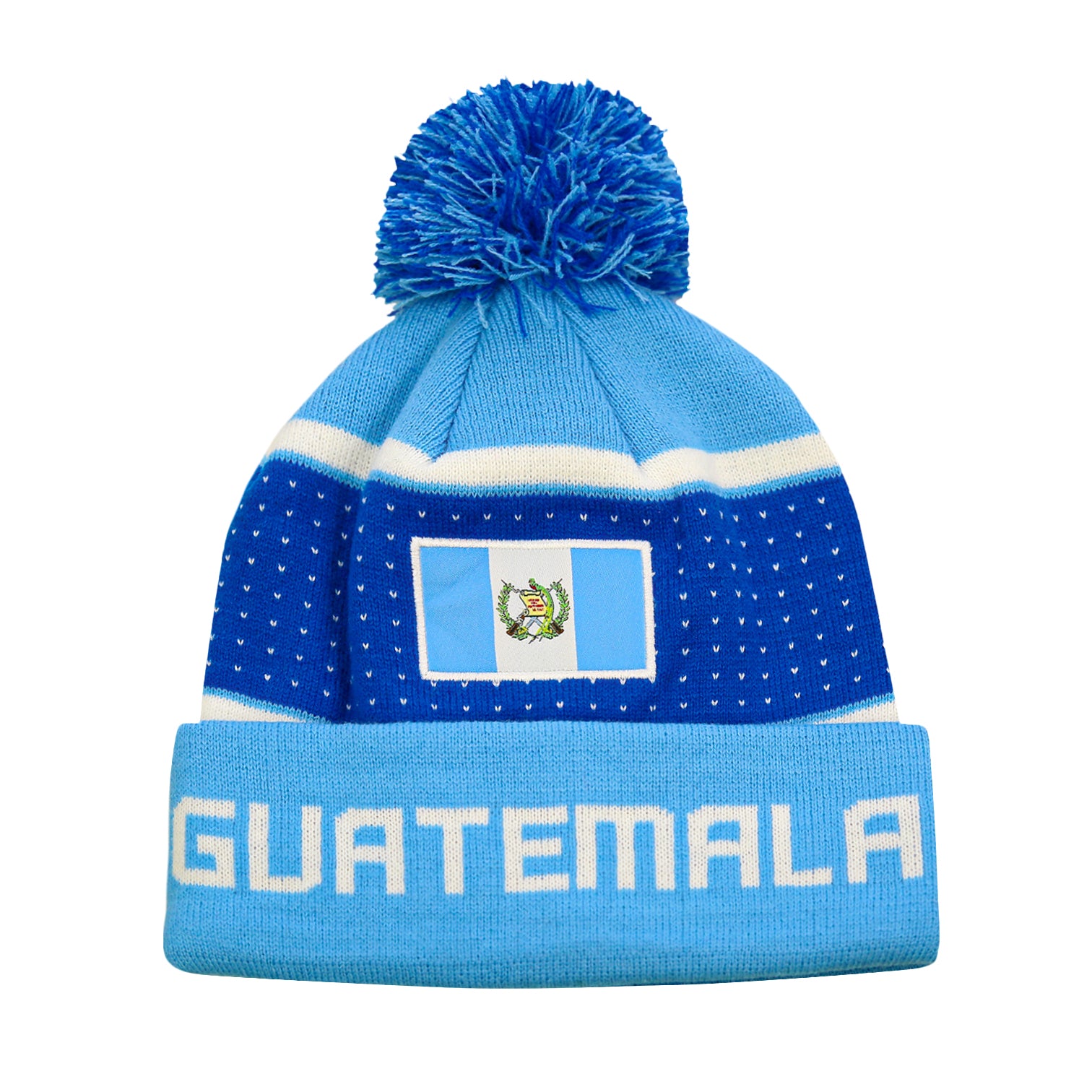 Guatemala "Pegged" Adult Unisex Beanie by Icon Sports