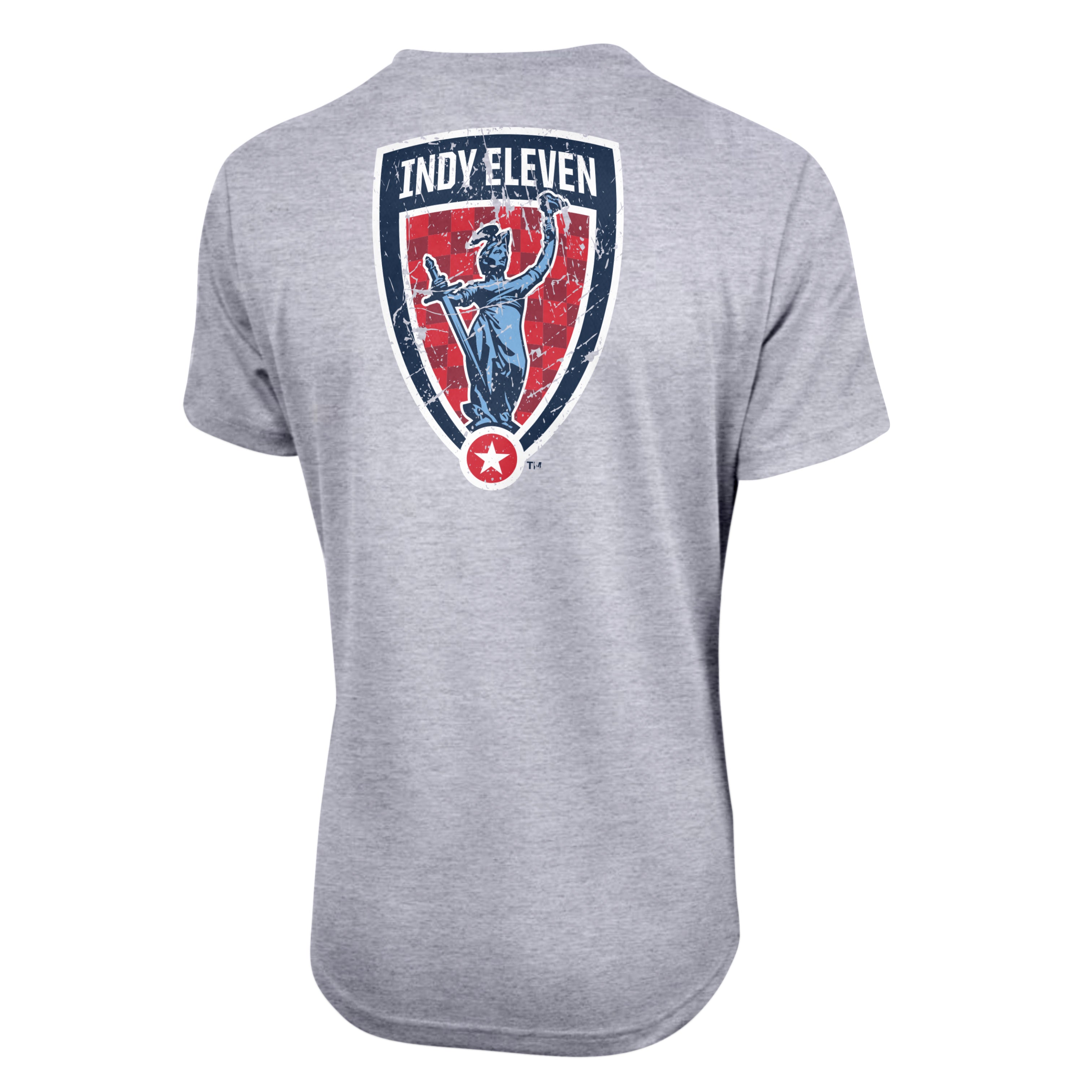 Indy Eleven USL Adult Women's Graphic T-Shirt in Heather Grey by Icon Sports