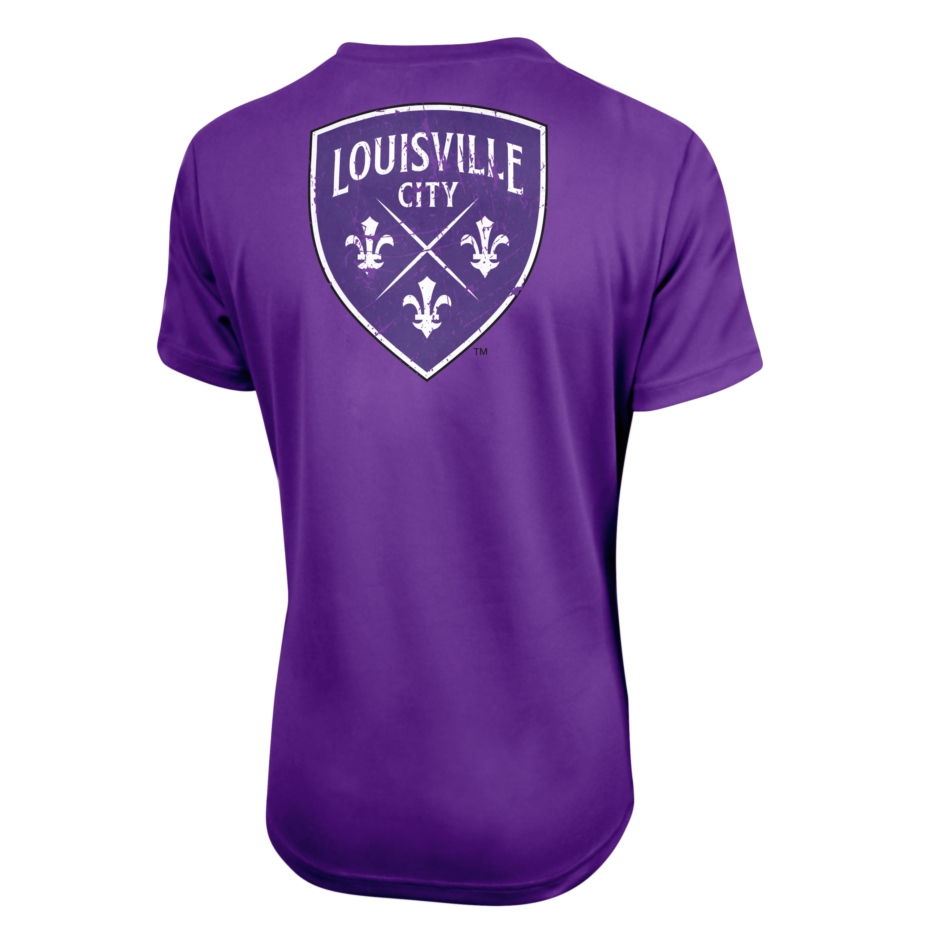 Louisville City USL Adult Women's Graphic T-Shirt in Purple by Icon Sports