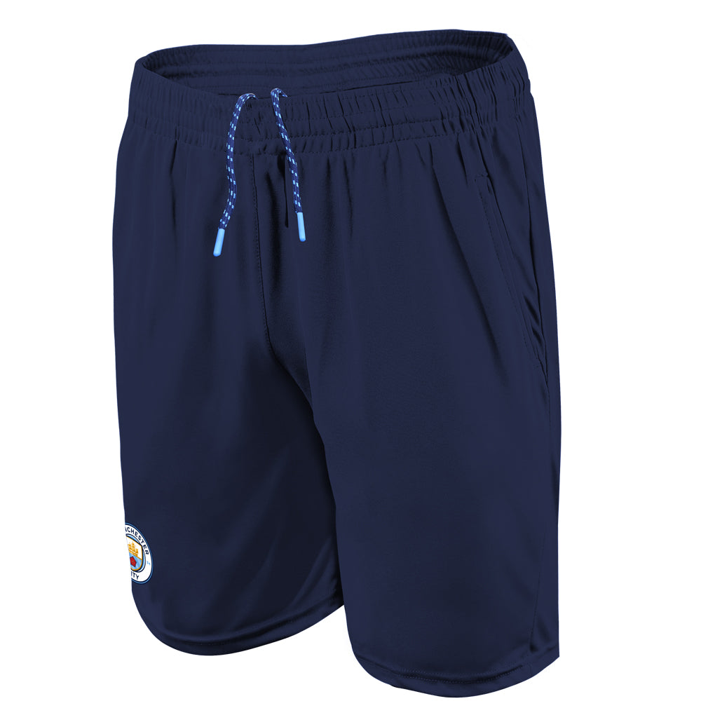 Manchester City F.C. Adult Logo Men's Shorts