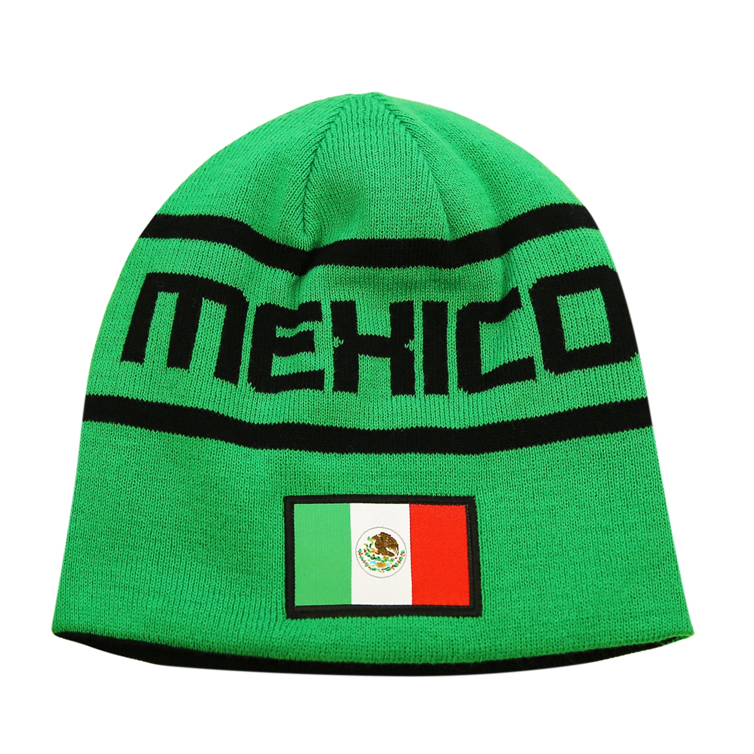 Mexico "Reversible" Adult Unisex Beanie by Icon Sports