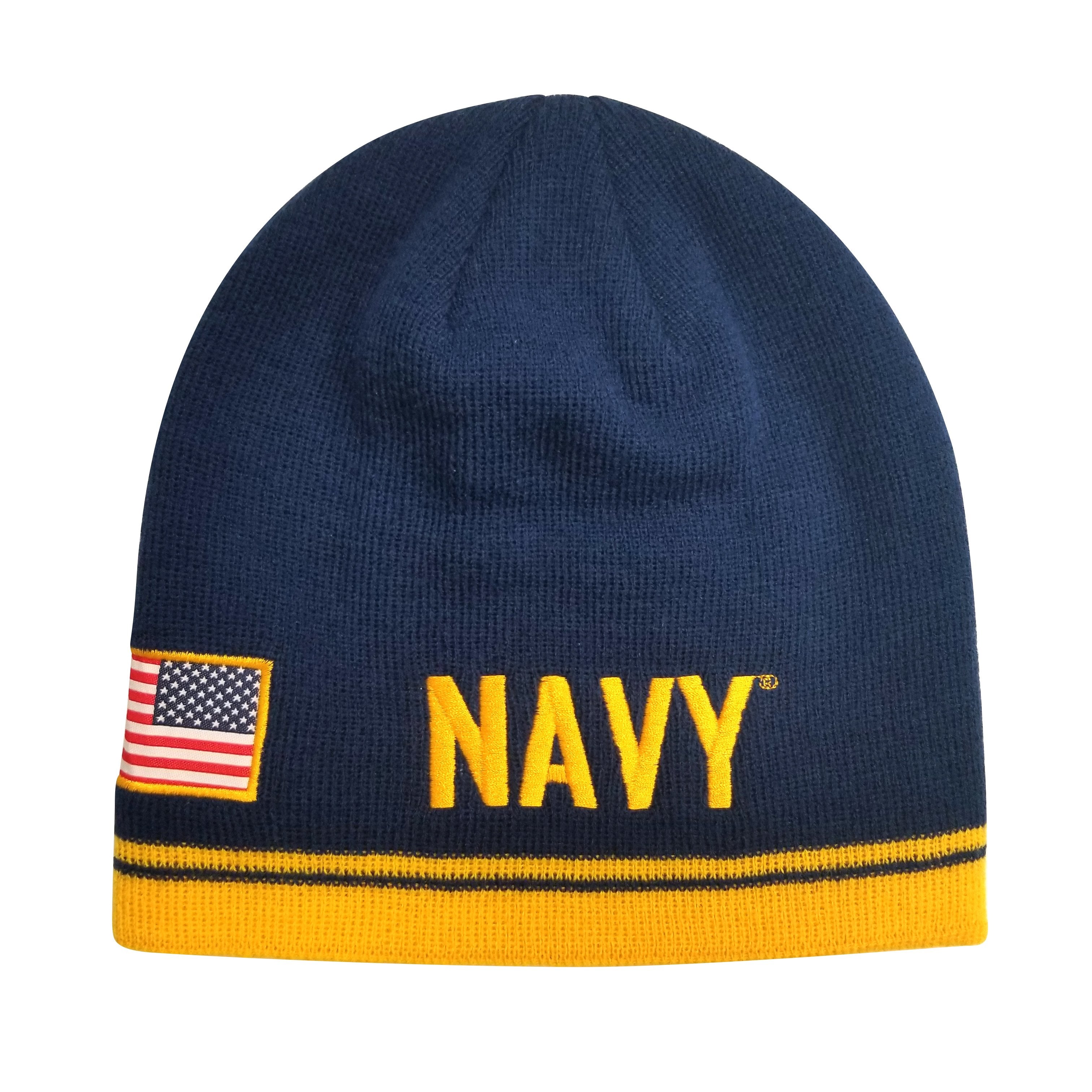 U.S. Navy Wordmark Beanie by Icon Sports