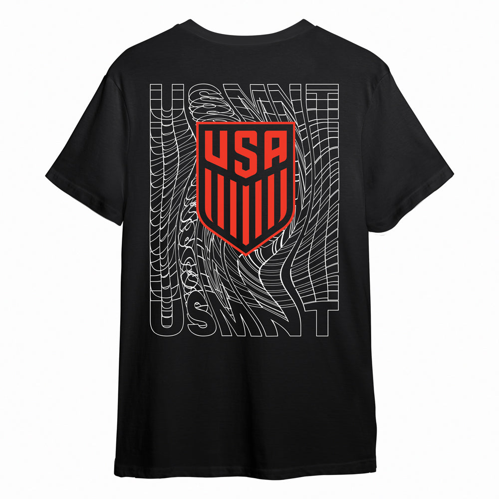 U.S. Soccer CITY LIGHTS Black T-Shirt