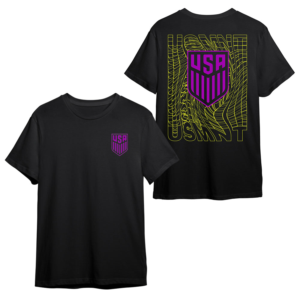 U.S. Soccer CITY LIGHTS Black T-Shirt